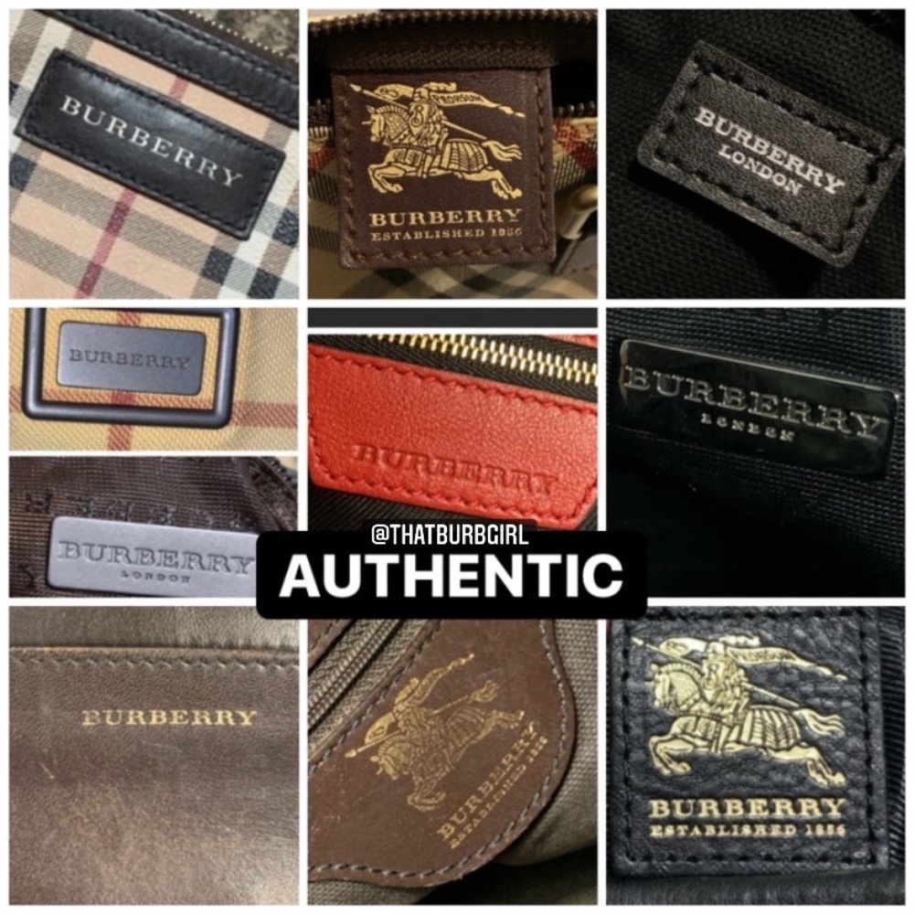🚨 LEARN TO AUTHENTICATE BURBERRY 🚨 PLEASE SHARE - Picture 4 of 16